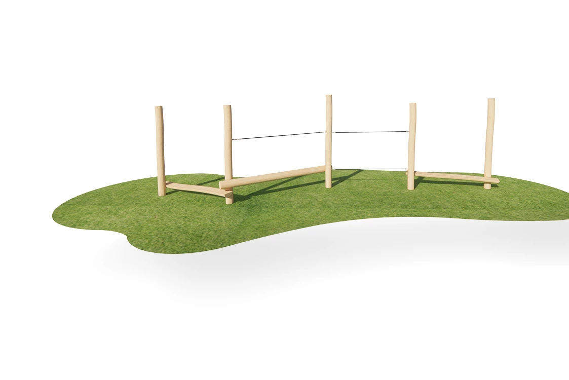 Balanceerparcours 4-delig Wobbel