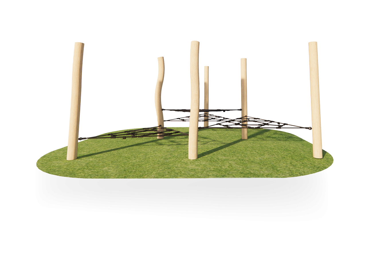 Hangnetten 4-delig Spinn