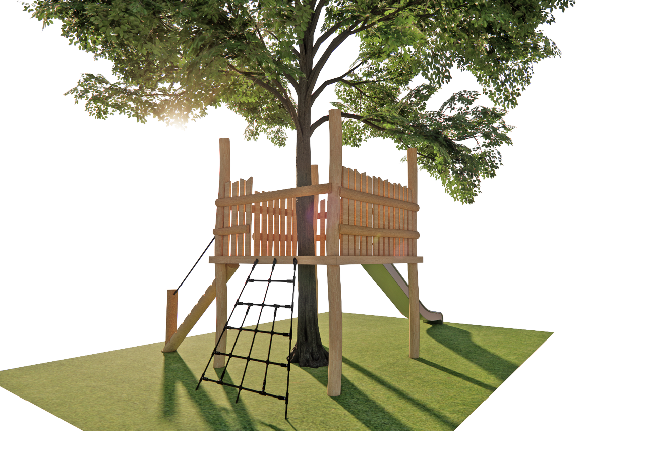 Speeltoestel boom Boomhut