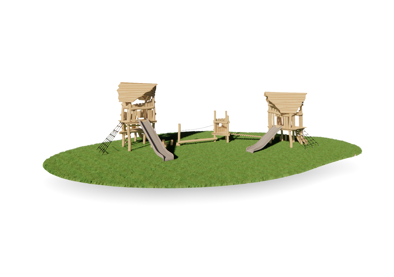 Speelhuys combinatie Grote Guus