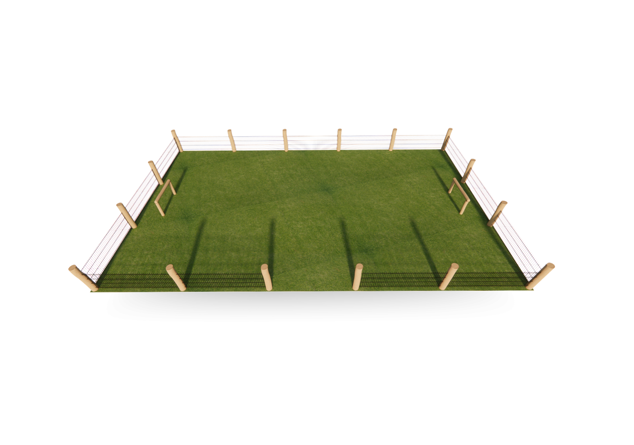 Voetbalveld klein Goal mini